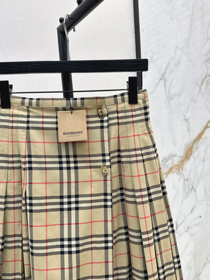 Bur 25fw printed skirt