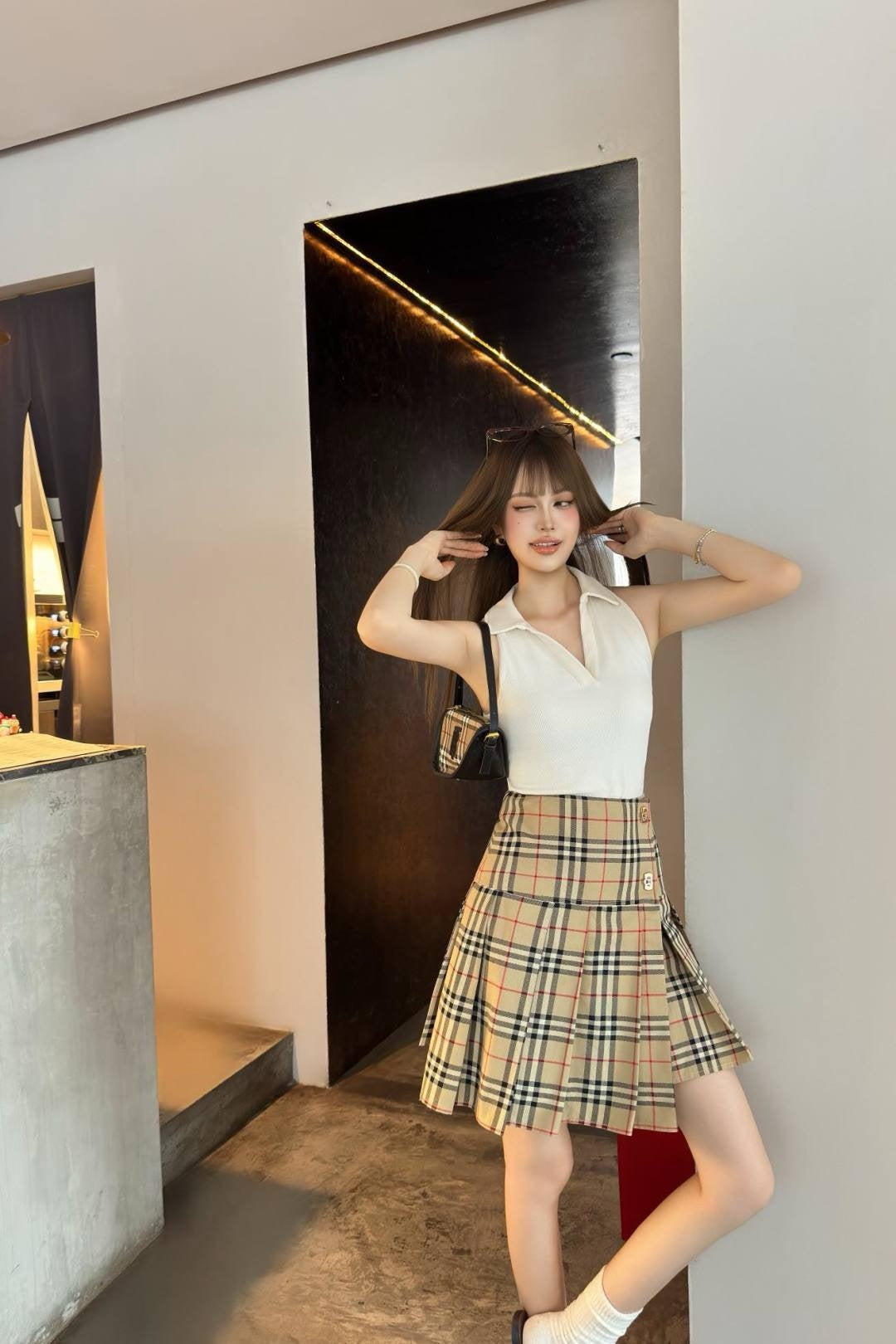 Bur 25ss printed skirt
