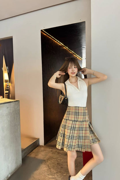 Bur 25ss printed skirt