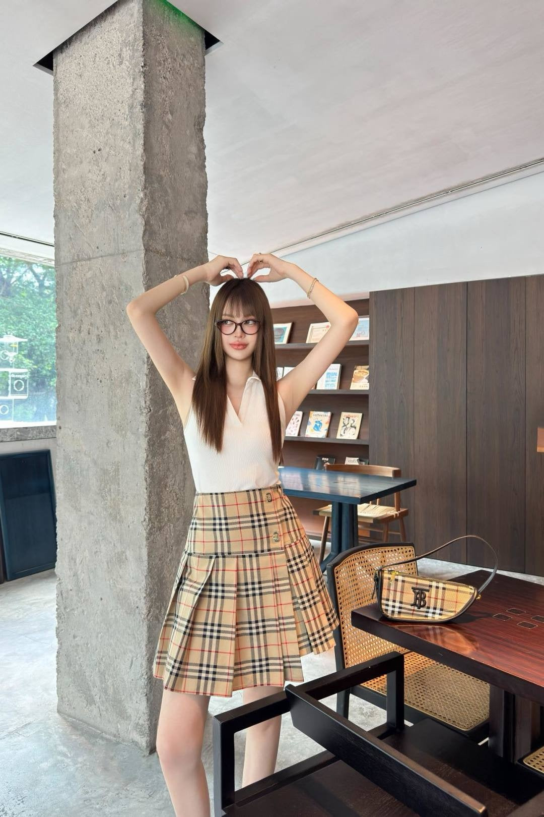 Bur 25ss printed skirt