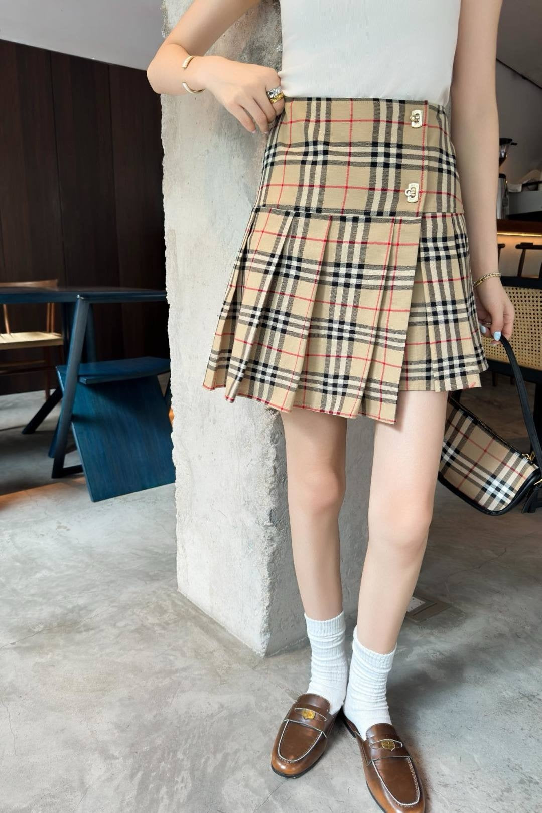 Bur 25ss printed skirt