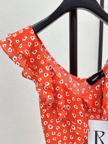 R 25ss silk dress