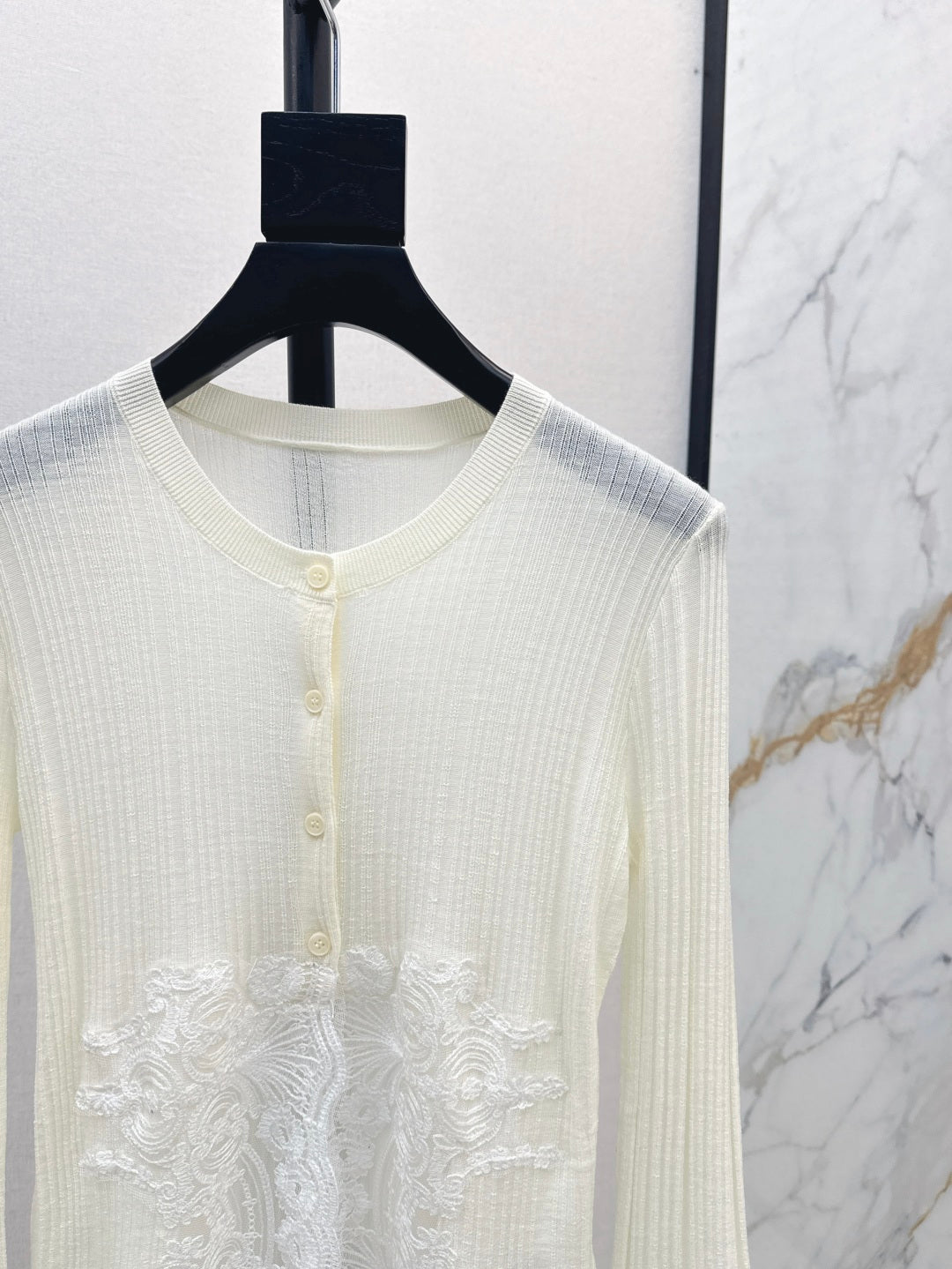 Es 25fw lace cardigan