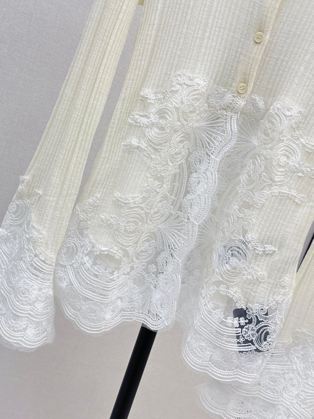 Es 25fw lace cardigan