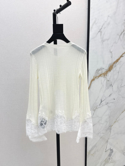 Es 25fw lace cardigan