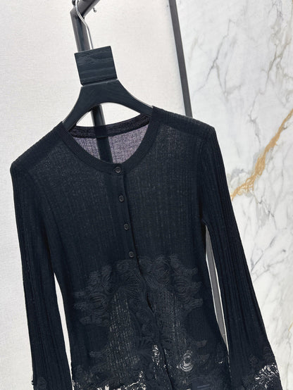 Es 25fw lace cardigan