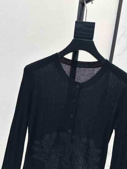Es 25fw lace cardigan