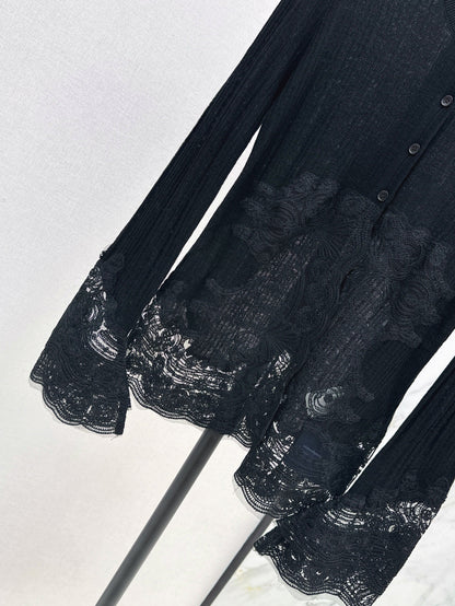 Es 25fw lace cardigan