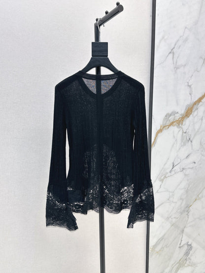 Es 25fw lace cardigan