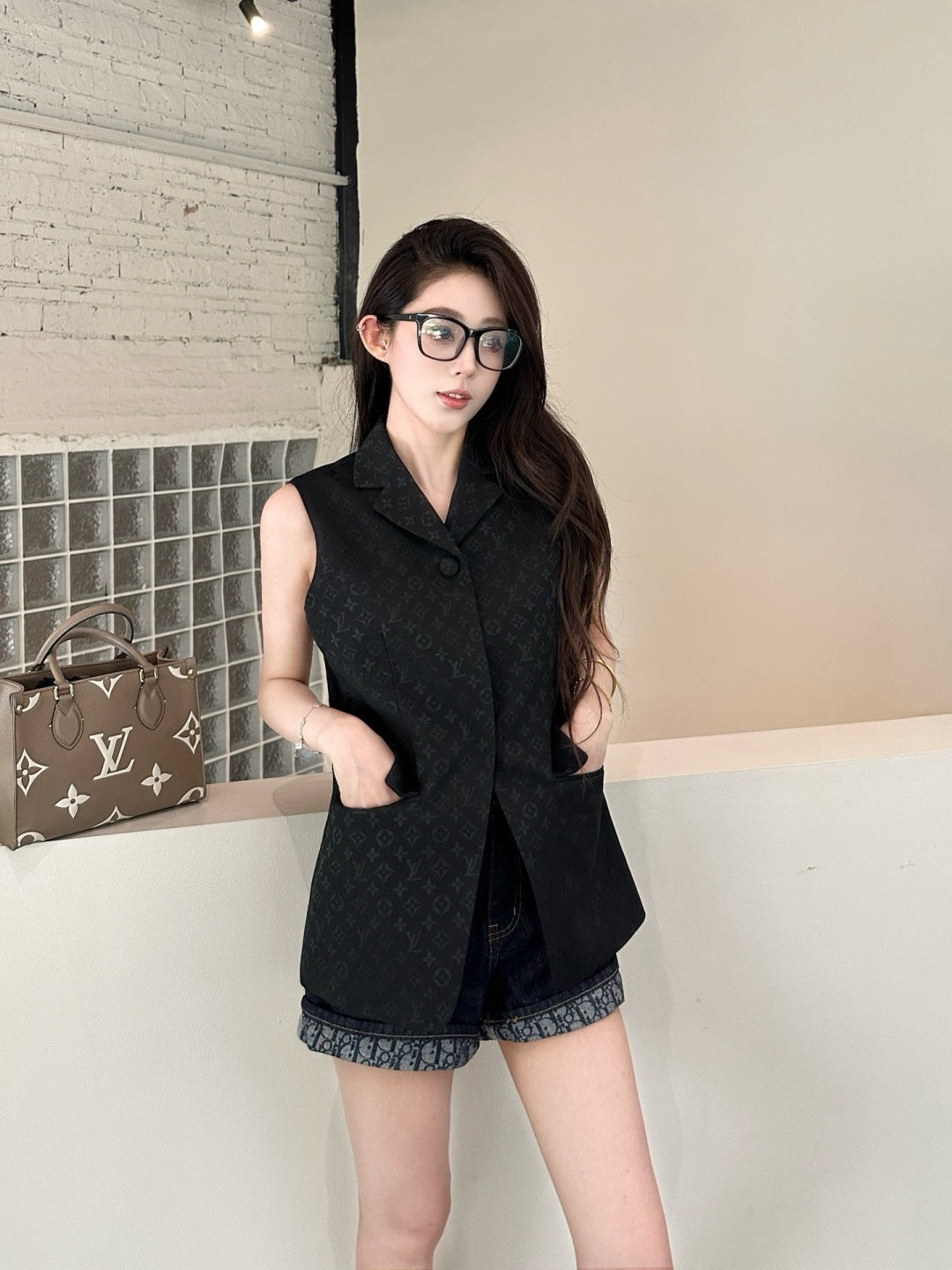 Louis 25ss jacquard vest