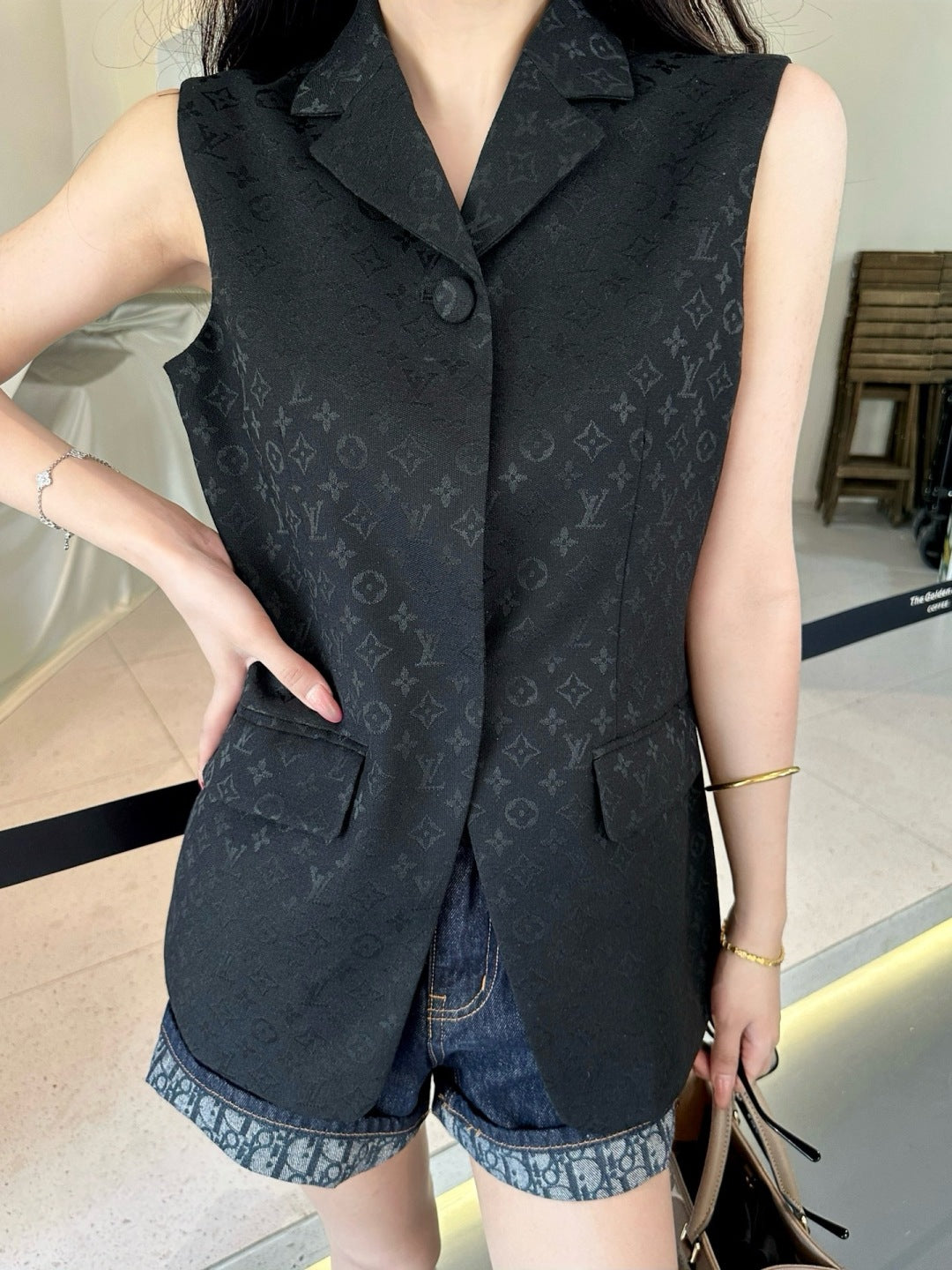 Louis 25ss jacquard vest
