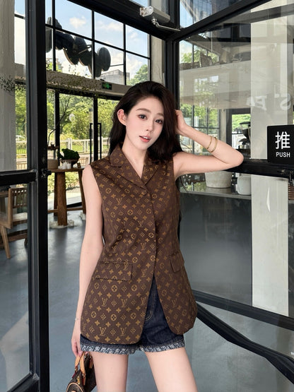 Louis 25ss jacquard vest