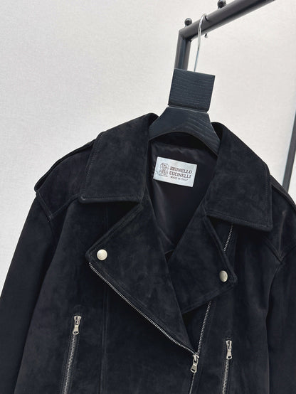 brune 25fw suede jacket