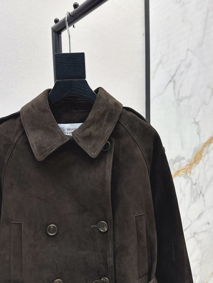 Brune 25fw suede jacket