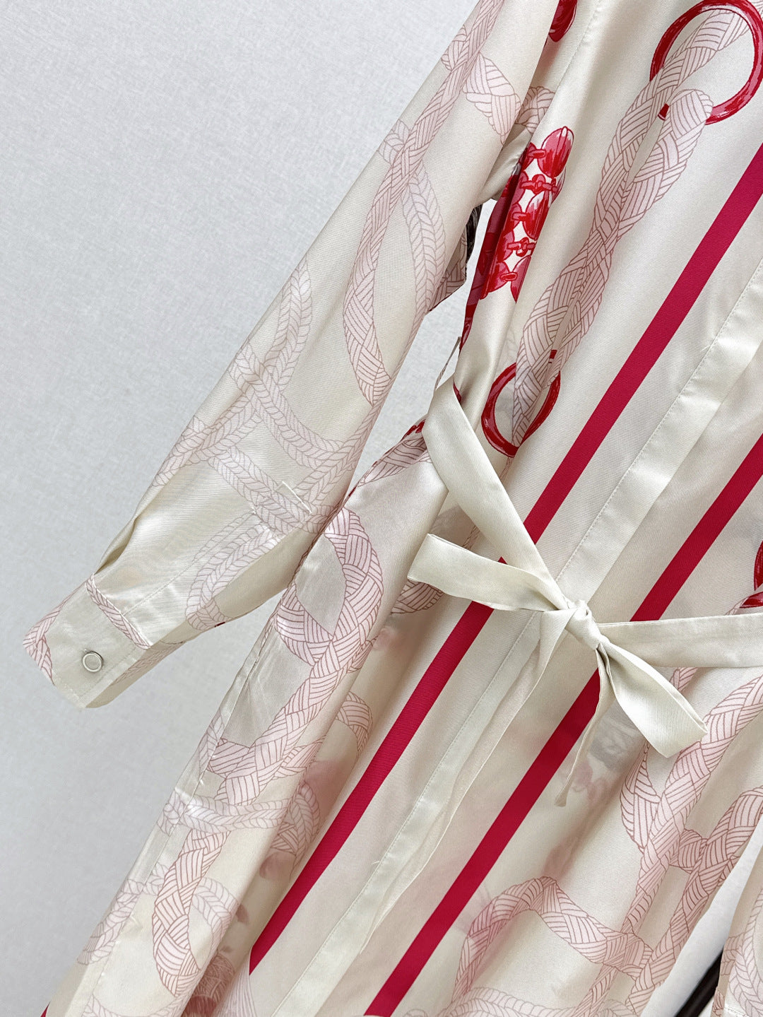 Herm 25fw silk dress