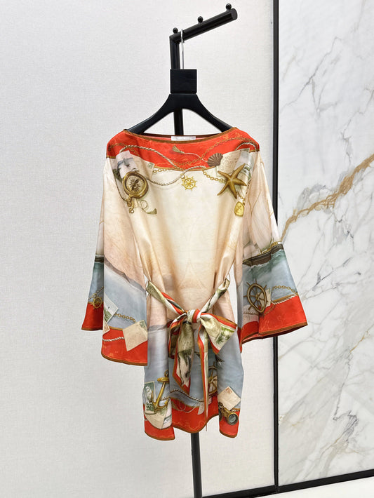 Zimm 25ss silk dress