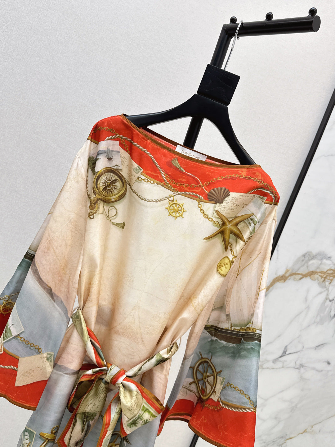 Zimm 25ss silk dress