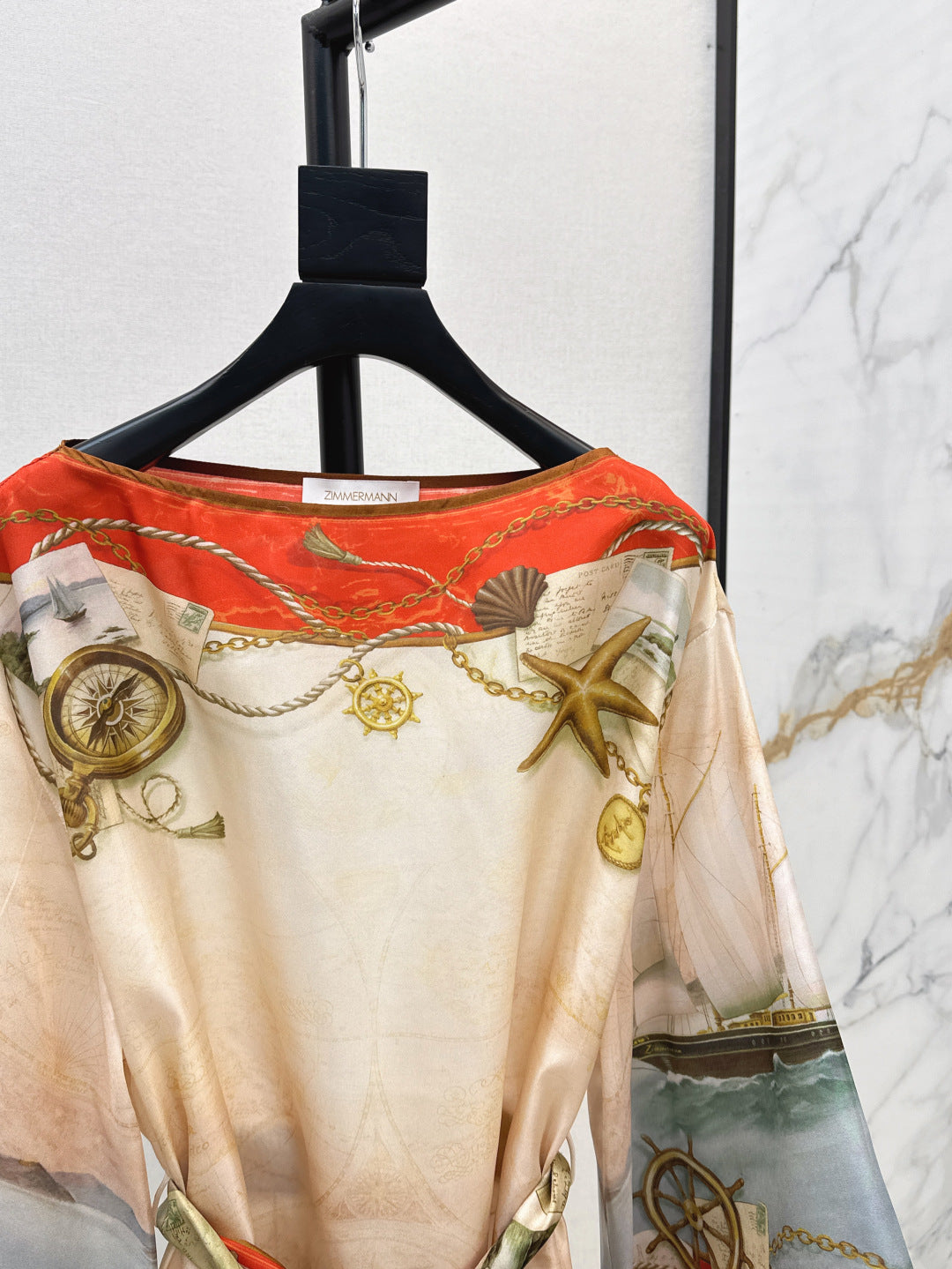 Zimm 25ss silk dress