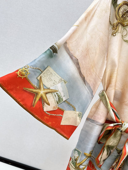 Zimm 25ss silk dress