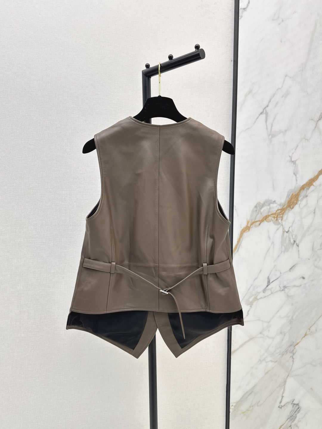 Bottega 25ss leather vest