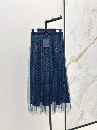Louis 25ss monogram skirt
