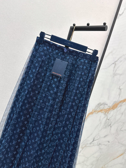 Louis 25ss monogram skirt