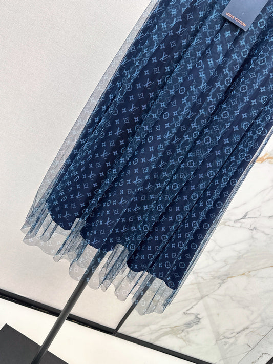 Louis 25ss monogram skirt