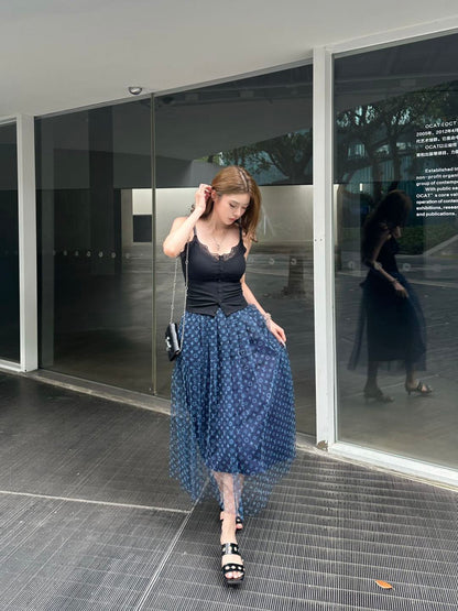 Louis 25ss monogram skirt