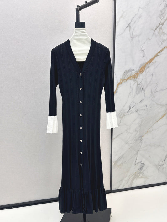 Chan 25fw knitted dress