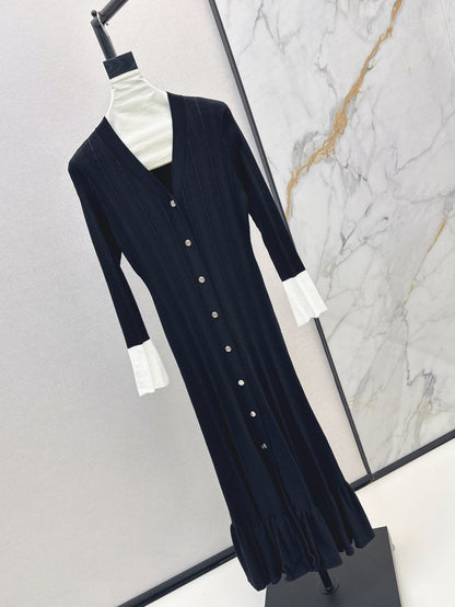 Chan 25fw knitted dress