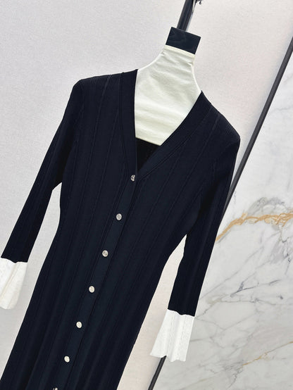 Chan 25fw knitted dress