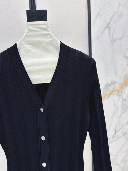 Chan 25fw knitted dress