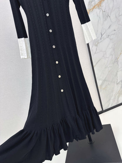 Chan 25fw knitted dress