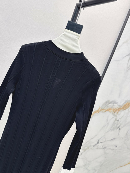 Chan 25fw knitted dress