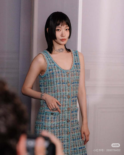 Chan 25fw woven dress