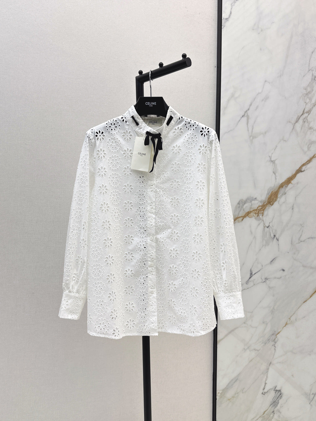 Valen 25fw embroidered shirt