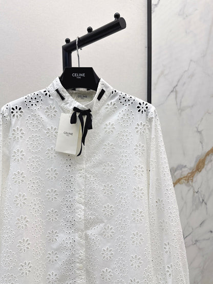 Valen 25fw embroidered shirt