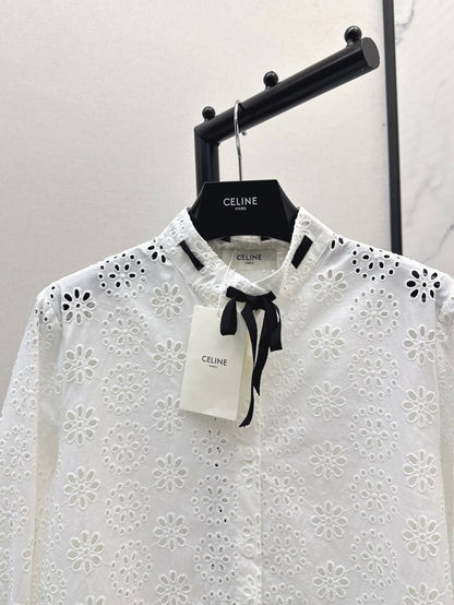 Valen 25fw embroidered shirt