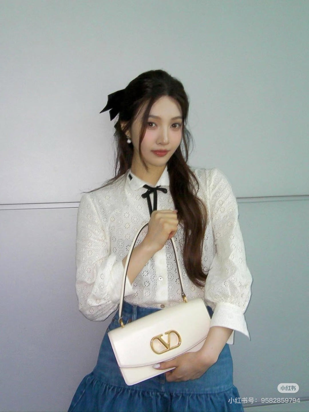 Valen 25fw embroidered shirt