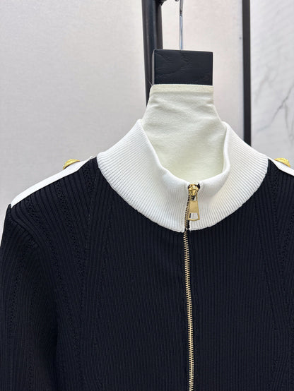 Bal 25fw knitted jacket