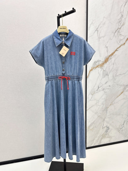 Miu 25fw denim dress