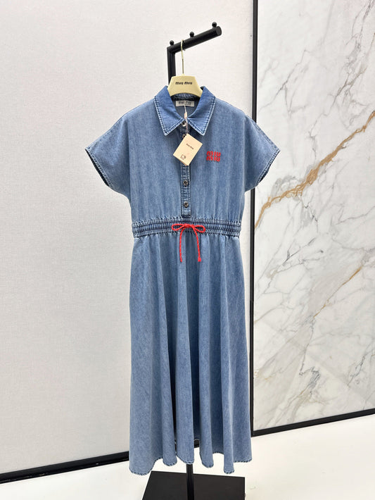 Miu 25fw denim dress