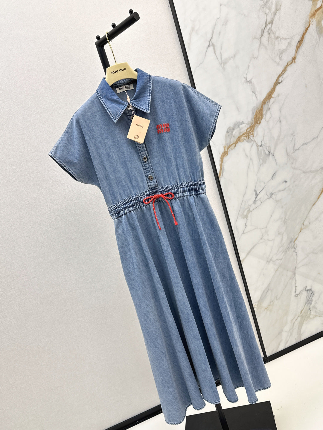 Miu 25fw denim dress