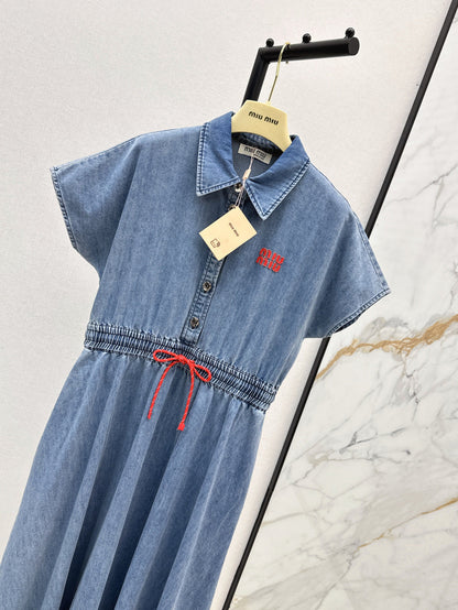 Miu 25fw denim dress