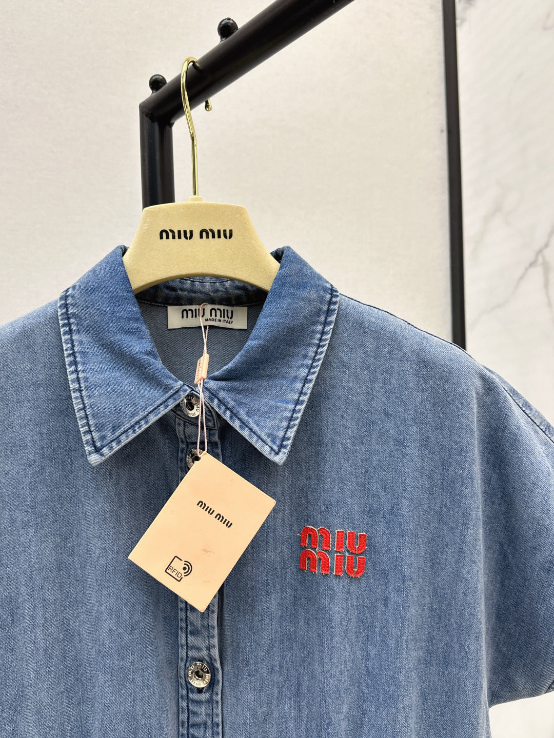 Miu 25fw denim dress