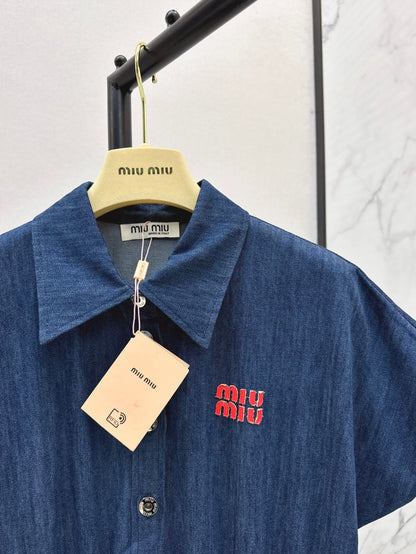 Miu 25fw denim dress