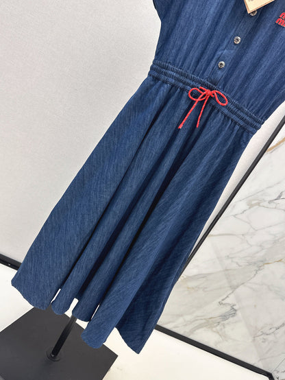 Miu 25fw denim dress