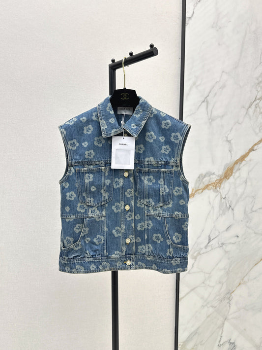 Chan 25fw denim vest