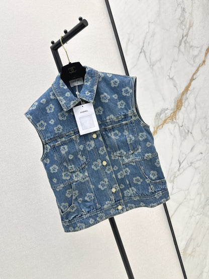Chan 25fw denim vest