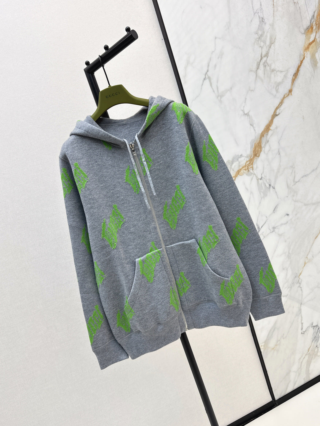 Guc 25fw reversible hoodie